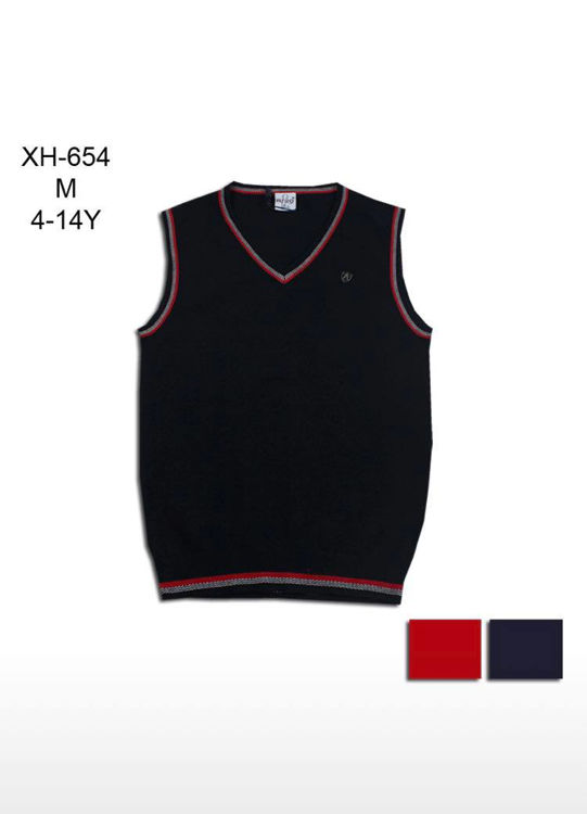Picture of XH654 BOYS SLEEVELESS PULLOVER